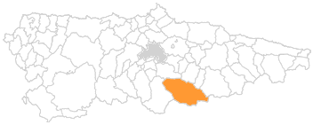 Mapa de Asturias